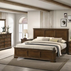 Perfect Homes Opus Engineered Wood Queen Box Bed  (Finish Color - Melamine WoodV Wenge, Delivery Condition - Knock Down)